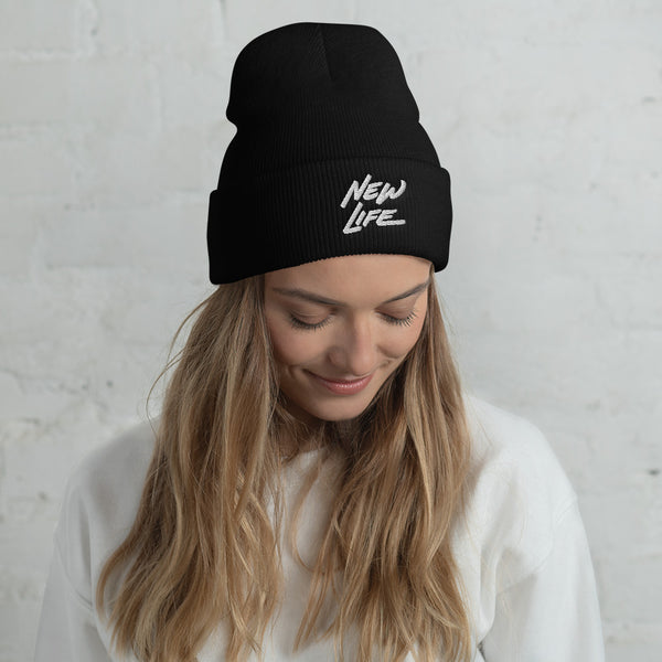 New Life Cuffed Beanie