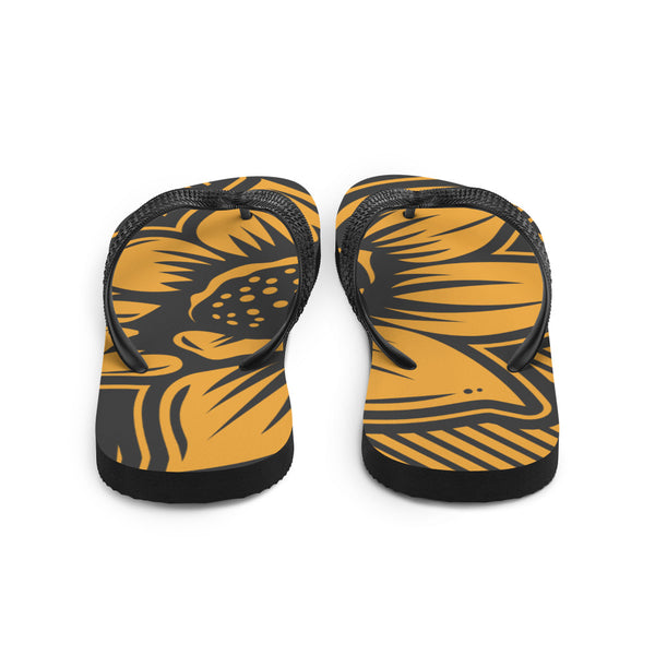 Sunflower Flip-Flops