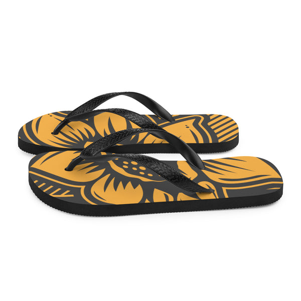 Sunflower Flip-Flops