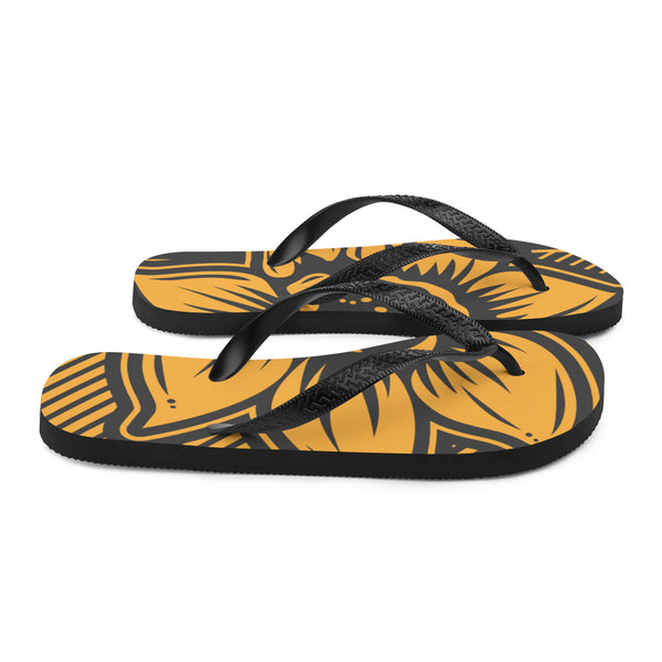 Sunflower Flip-Flops