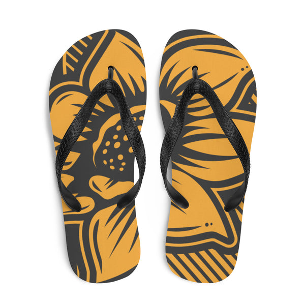 Sunflower Flip-Flops